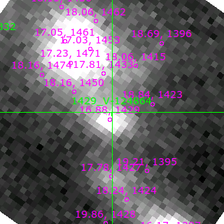 V-124864 in filter R on MJD  58342.380