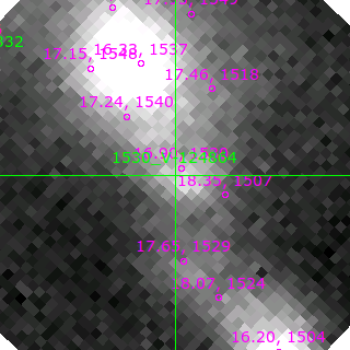 V-124864 in filter R on MJD  58433.000