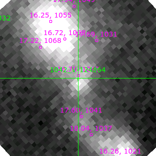 V-124864 in filter R on MJD  58672.390