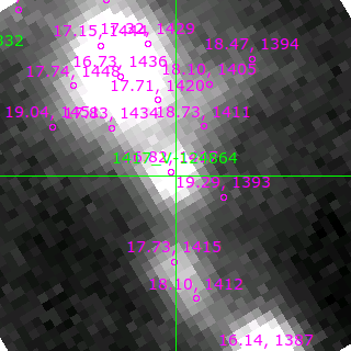 V-124864 in filter R on MJD  59081.300