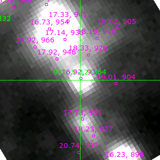 V-124864 in filter R on MJD  59084.340