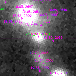 V-124864 in filter R on MJD  60205.150