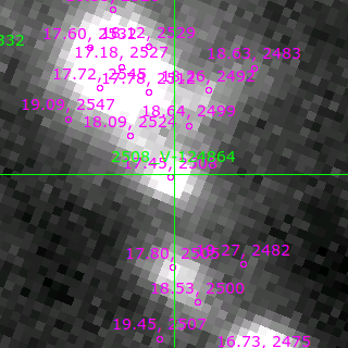 V-124864 in filter V on MJD  57638.430