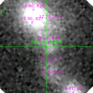 V-124864 in filter V on MJD  58433.000