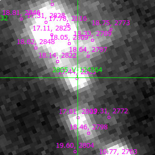 V-124864 in filter V on MJD  60342.080