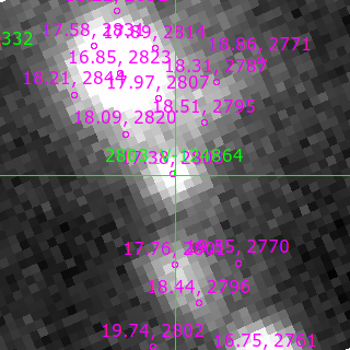 V-124864 in filter V on MJD  60556.240