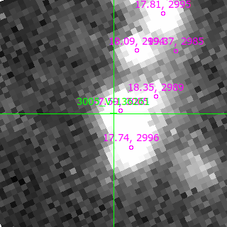 V-136261 in filter B on MJD  60172.370