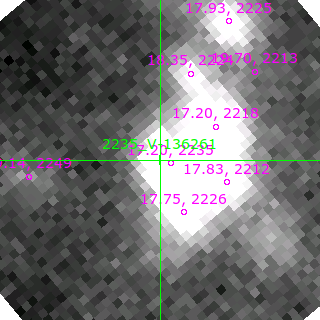V-136261 in filter R on MJD  58695.360