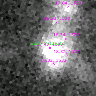 V-136261 in filter V on MJD  57401.100