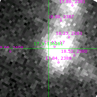 V-136261 in filter V on MJD  58103.160