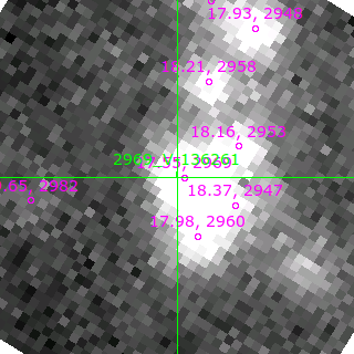 V-136261 in filter V on MJD  58317.370