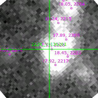V-136261 in filter V on MJD  58695.360