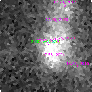 V-136261 in filter V on MJD  60227.120