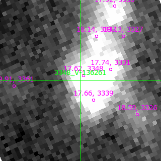 V-136261 in filter V on MJD  60290.150