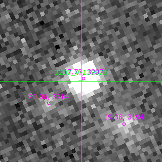 V-139873 in filter B on MJD  60172.370