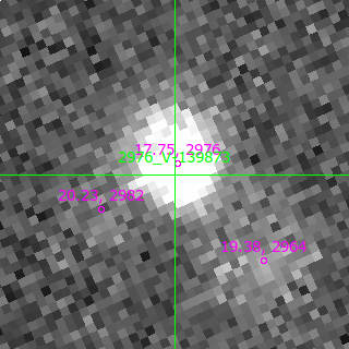 V-139873 in filter B on MJD  60290.150