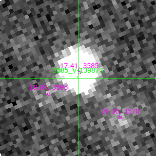 V-139873 in filter V on MJD  60290.150