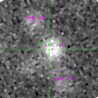 Var_A in filter V on MJD  60262.180