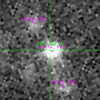 Var_A in filter V on MJD  60651.200