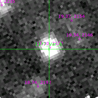 Var_B in filter B on MJD  59903.220