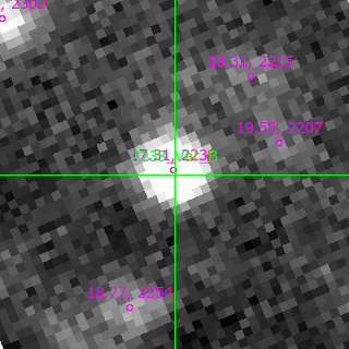 Var_B in filter B on MJD  60342.090