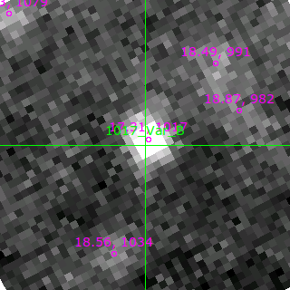 Var_B in filter R on MJD  59415.370