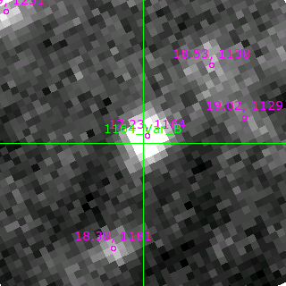 Var_B in filter R on MJD  59932.140