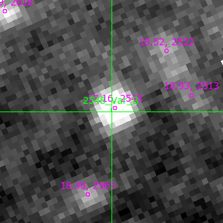 Var_B in filter R on MJD  60172.380