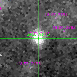 Var_B in filter R on MJD  60594.110