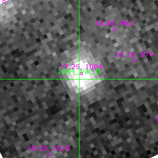 Var_B in filter V on MJD  59608.080