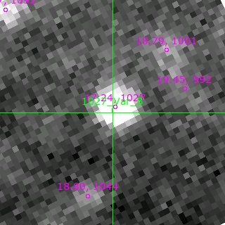 Var_B in filter V on MJD  59794.380