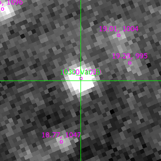 Var_B in filter V on MJD  60342.090