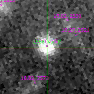 Var_B in filter V on MJD  60612.150