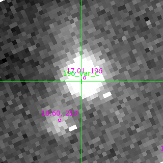 Var_C in filter B on MJD  60290.180