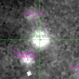 Var_C in filter V on MJD  60342.090